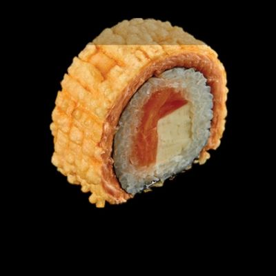 Hot dynamite shrimp fried maki roll 6 pieces