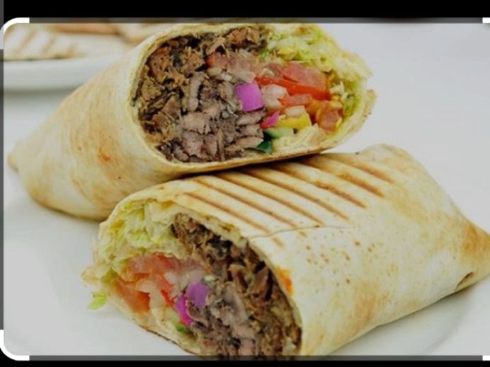 Pasta Mixed Meat Syrian Sandwich