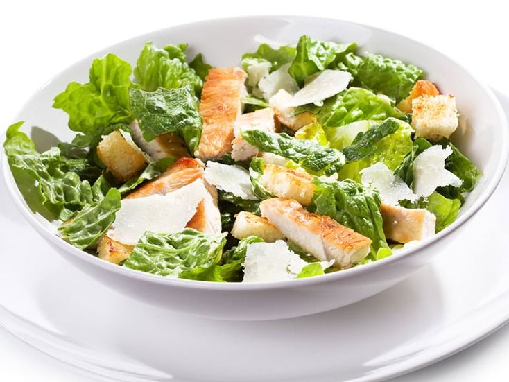 Tuna Caesar Salad
