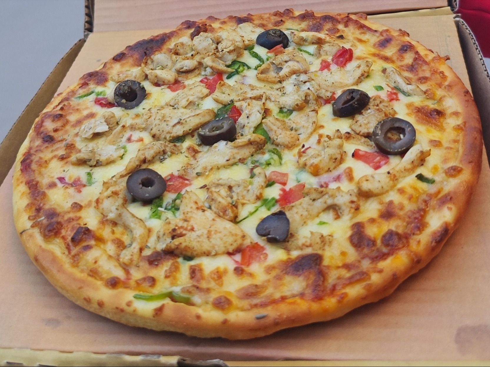 Chicken Breasts Pizza