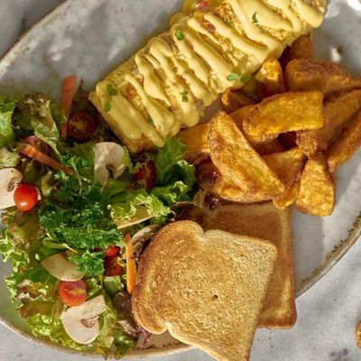 Turkish smoked omelette