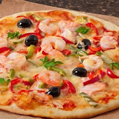 sea food pizza
