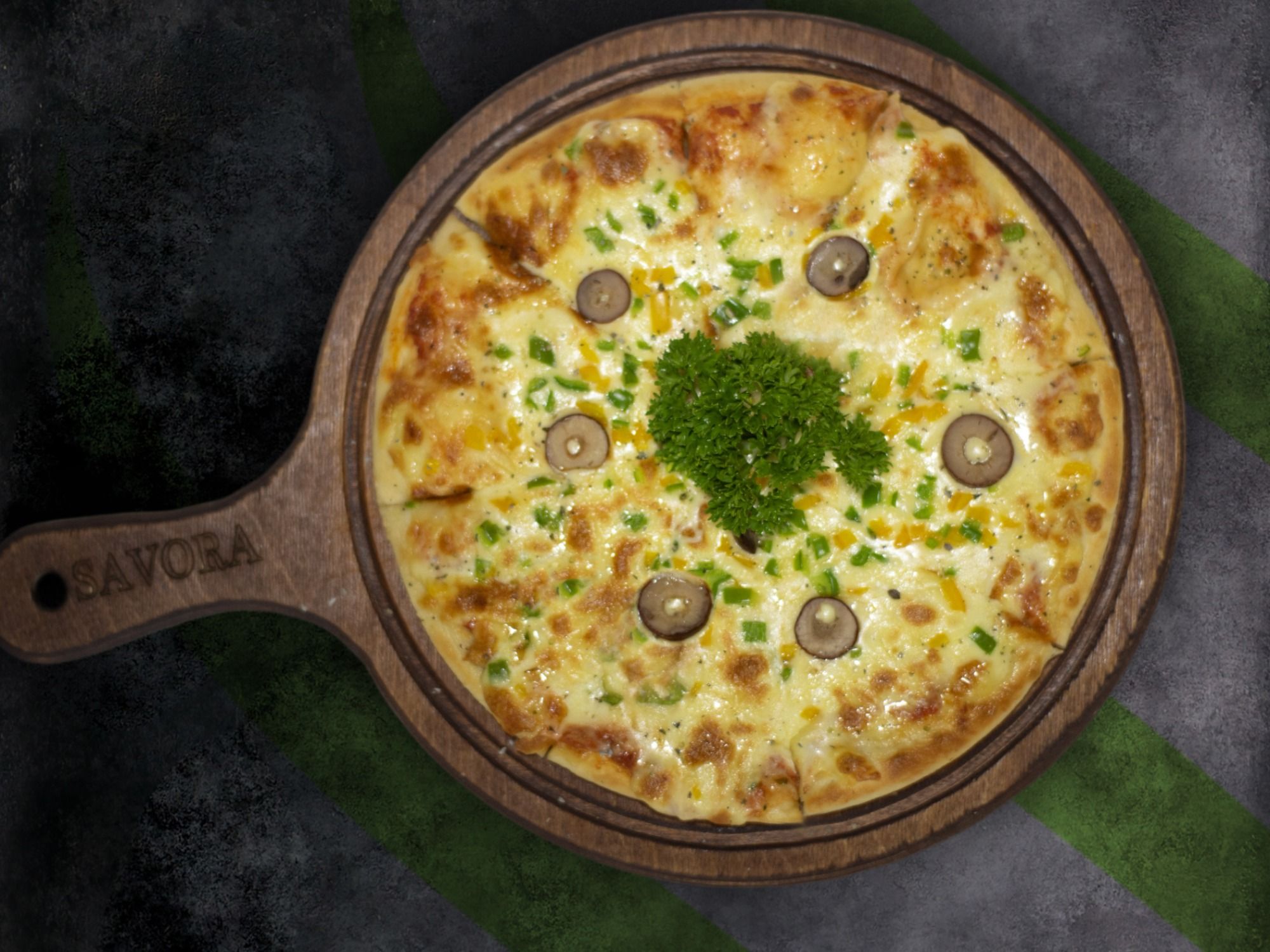 Rose Beef pizza