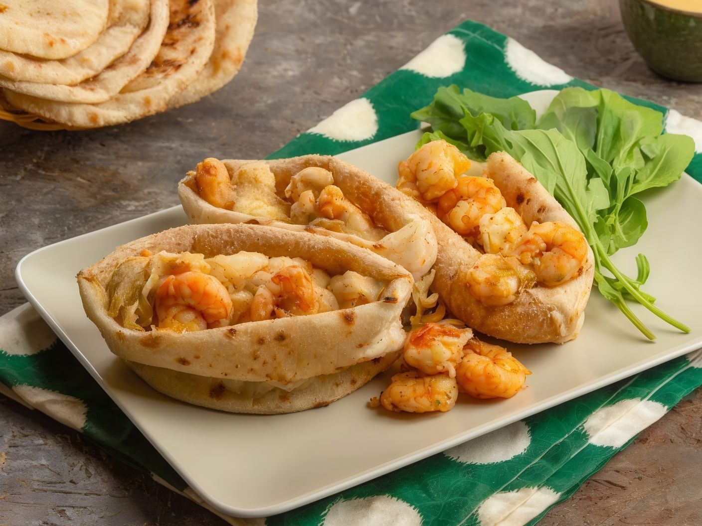 Baladi Shrimp Sandwich