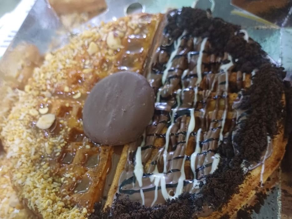Half and Half Waffle