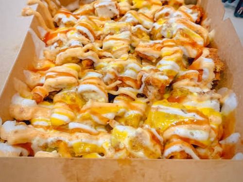 Large Chicken Cheddar Fries
