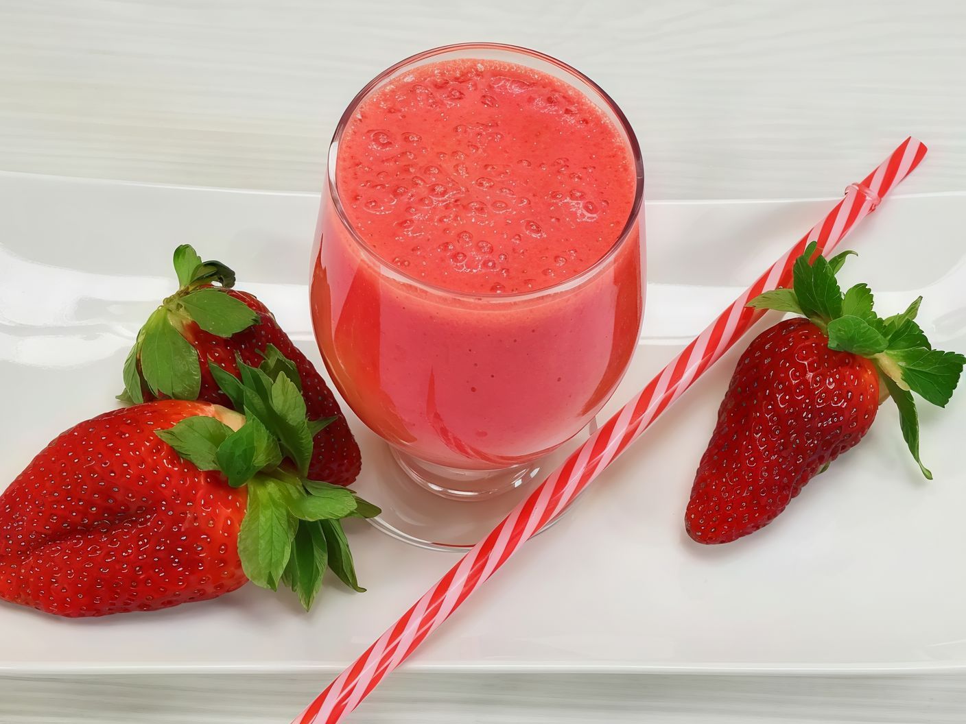 strawberry smoothie