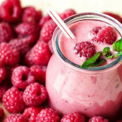 rasperry smoothie