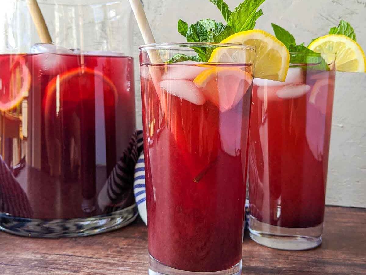 Iced Tea blueberry