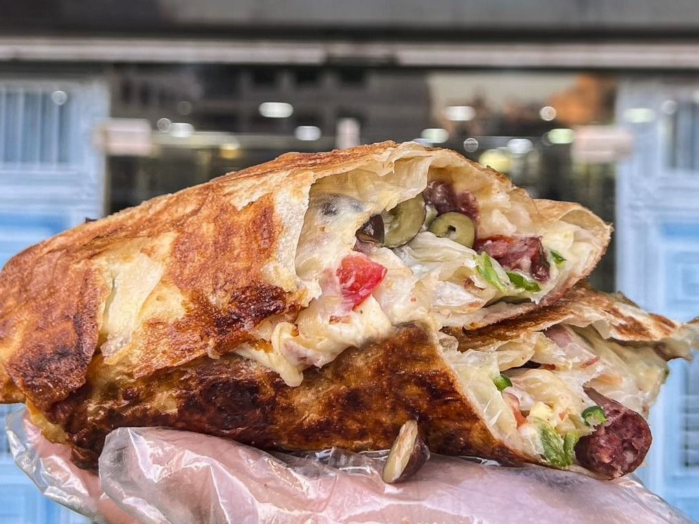 Meat shawerma Roll