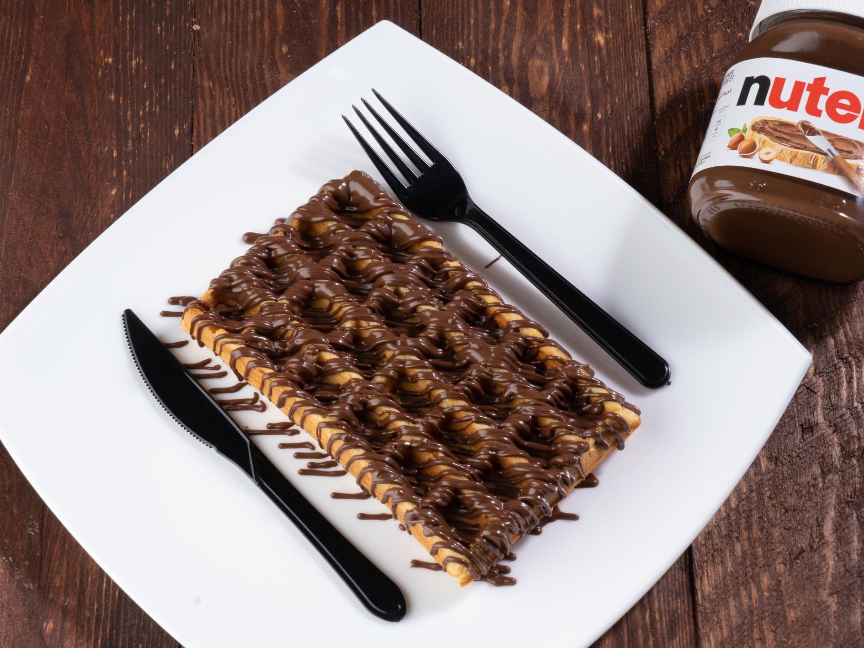 Nutella Chocolate Waffle