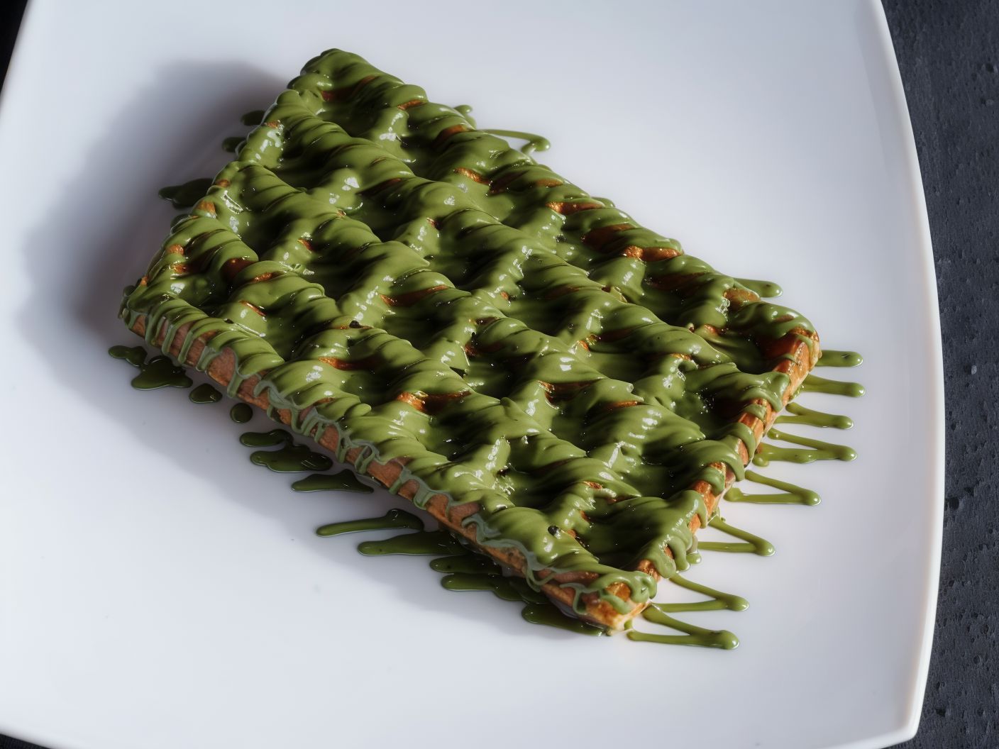 Pistachio Waffle