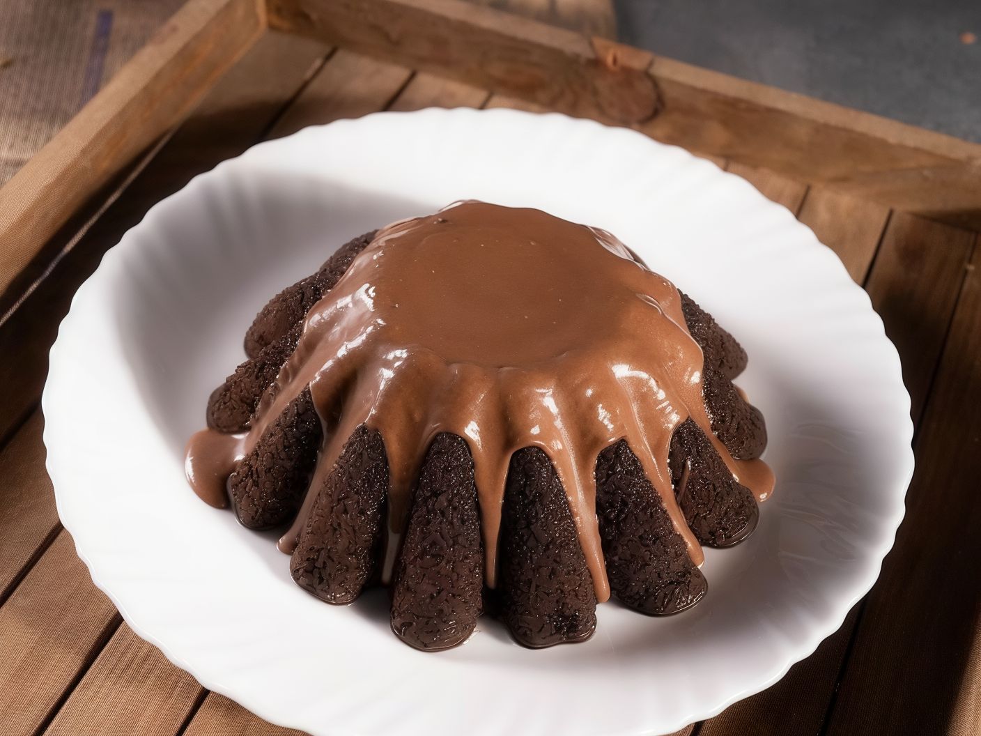 Molten Cake With Nuttella Chocolate