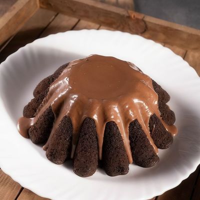 كيكة المولتن مع نوتيلا شوكولاتة