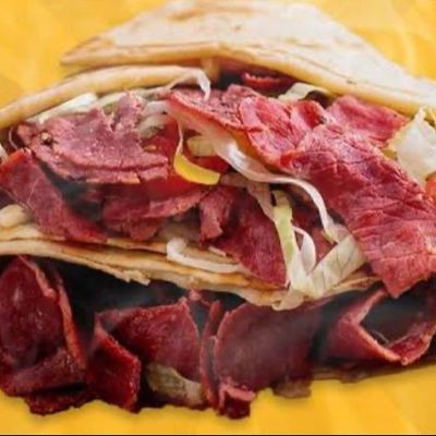 Pastrami crepe