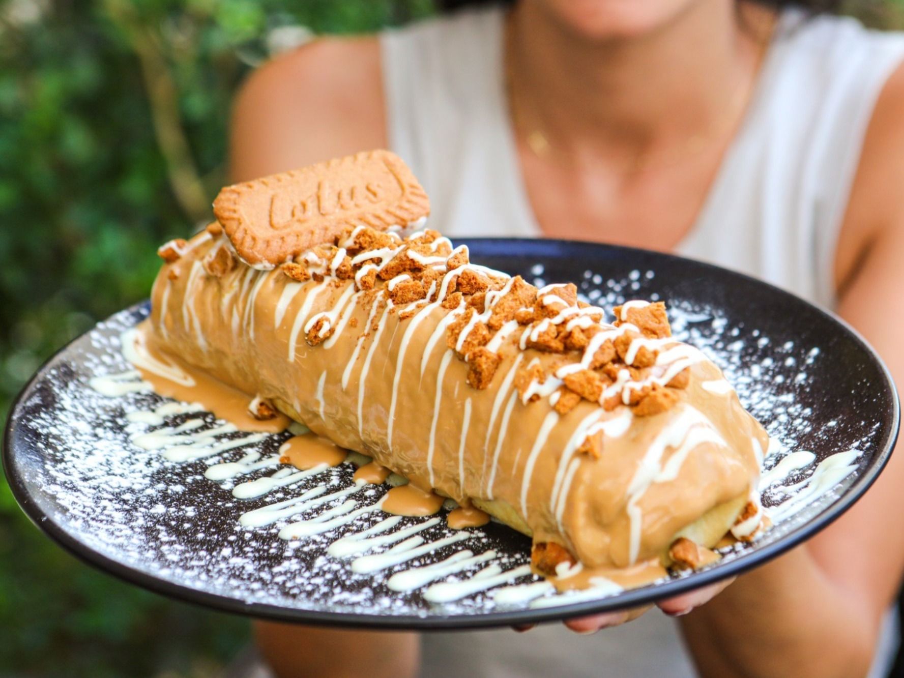 Iced Lotus Crepe