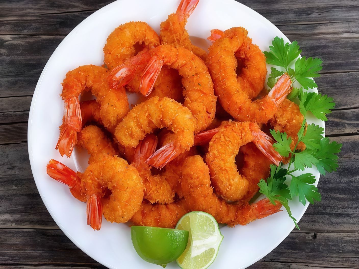 Offer 2 Kilos Of Fried Shrimp, Ras And Dill