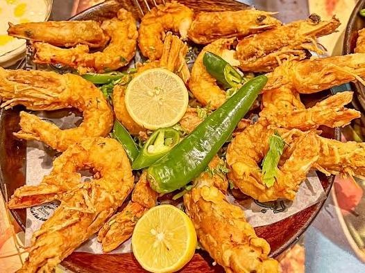 Large Fried Local Shrimp