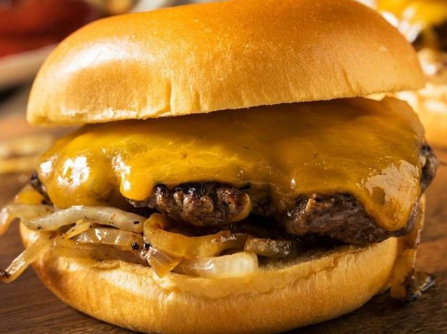 Single Slice Smash Burger