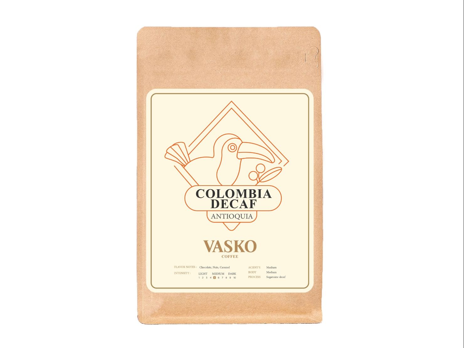Decaf Colombia Coffee Beans