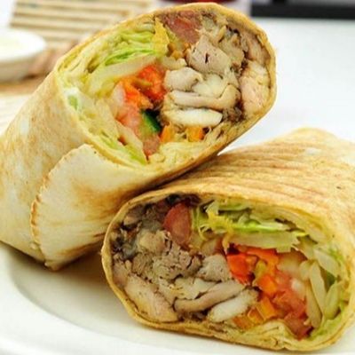 Syrian Cheddar Chicken Shawarma Sandwich