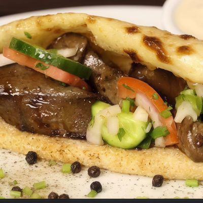 Baladi Cheddar Alexandrian liver