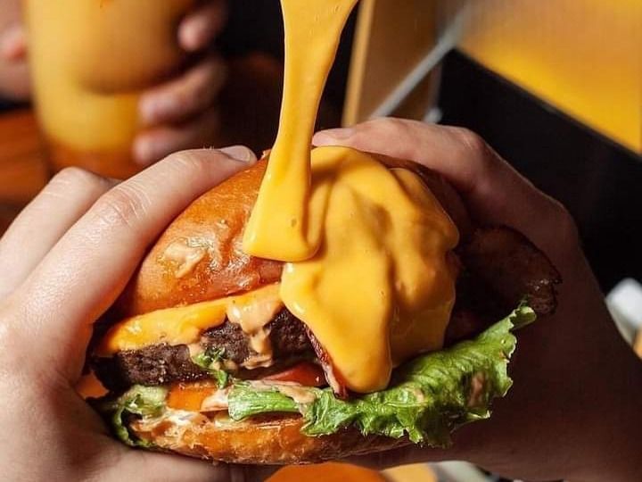 Cheese Burger Sandwich