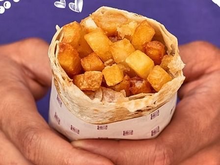 Spicy French Fries Sandwich