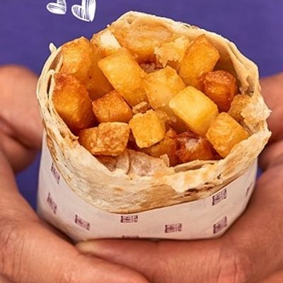 Spicy French Fries Sandwich