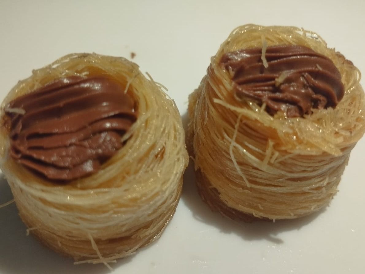 Konafa Aswar Nutella