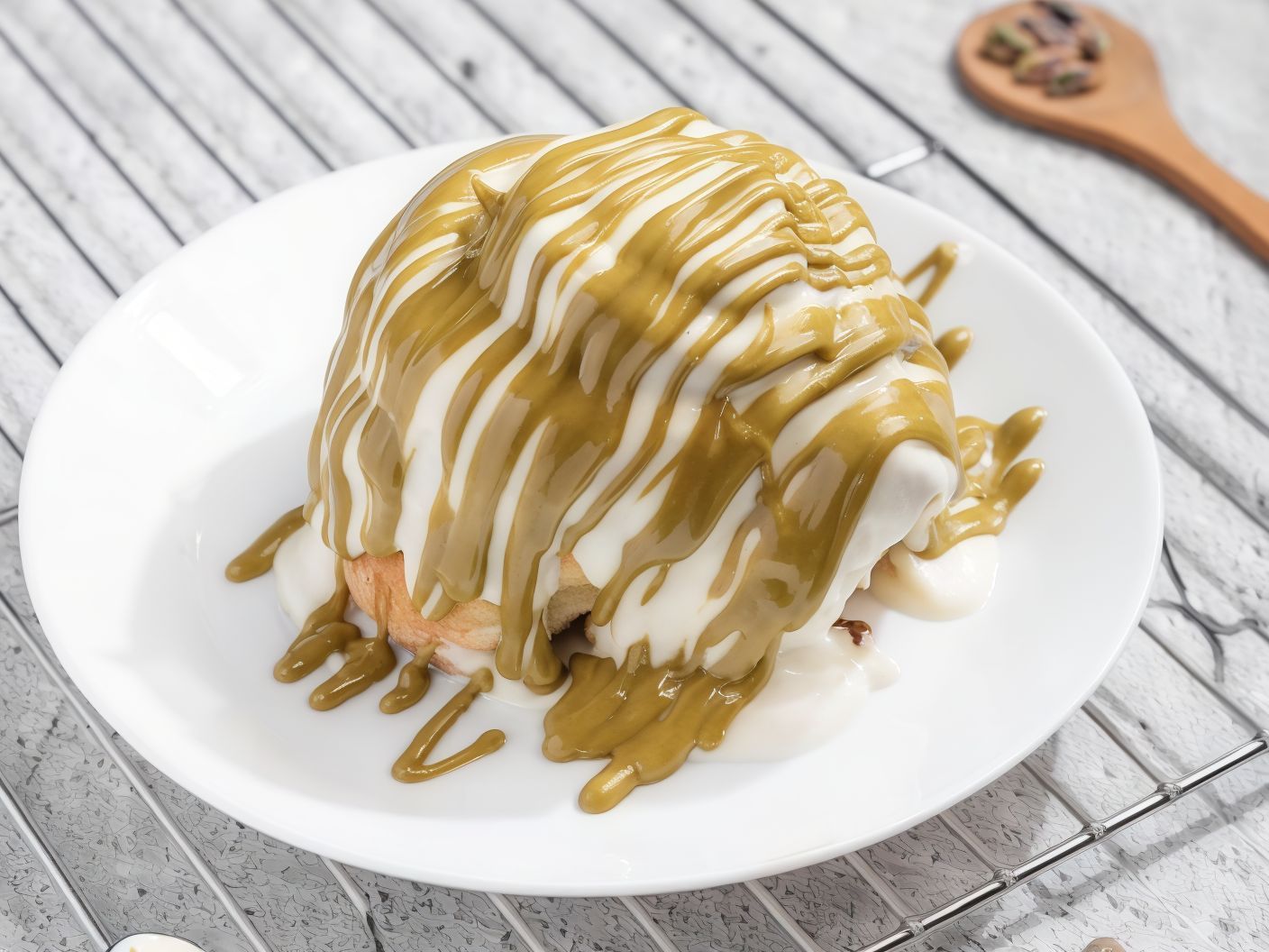 Pistachio Cinnabon