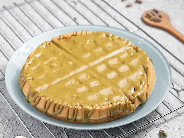 Pistachio Waffle