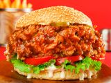 Buffalo Chicken Ranch Burger