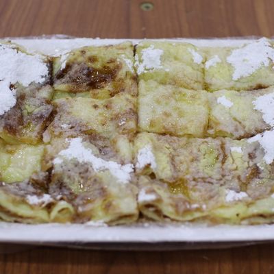 Sweet Feteer with Bagasha