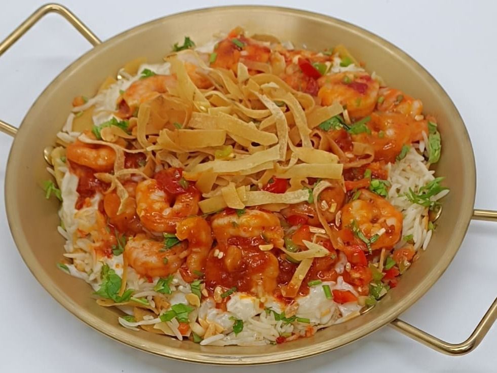 Shrimp Fatteh