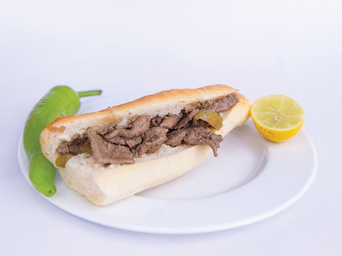 Alexandrian Liver Sandwich