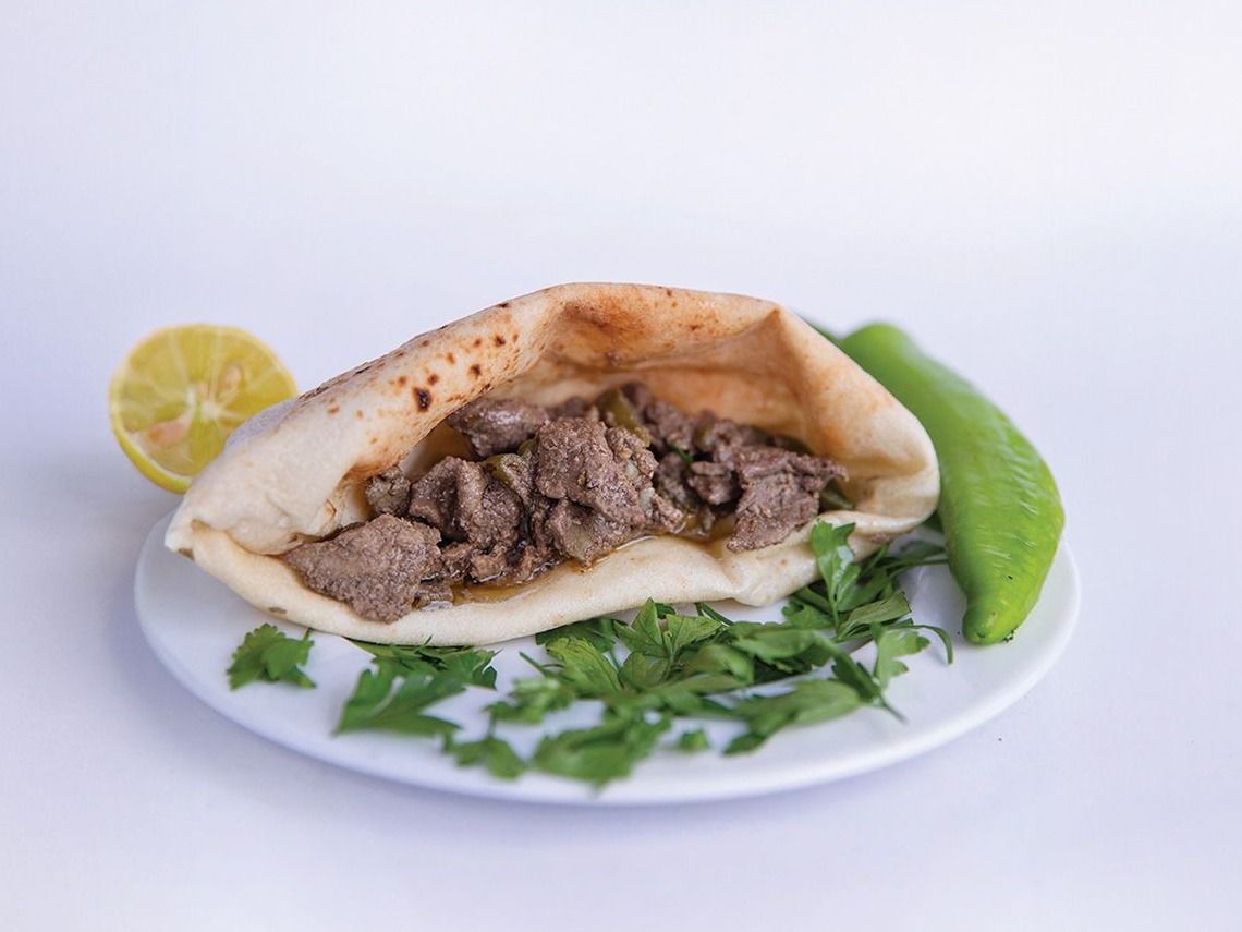 Alexandrian Liver Sandwich ( Shami )