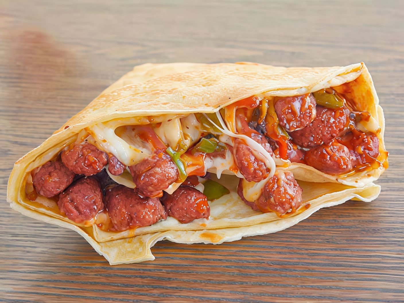 Hot Dog Crepe