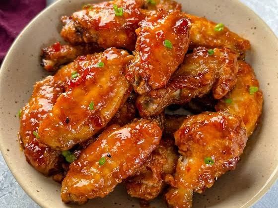 Sweet Chili Wings 6 Pieces