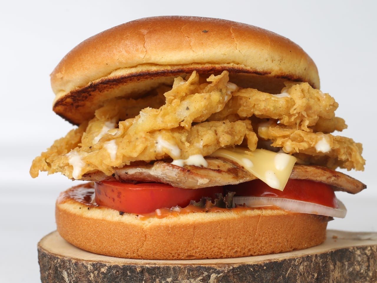 Cheese Lovers Chicken Burger