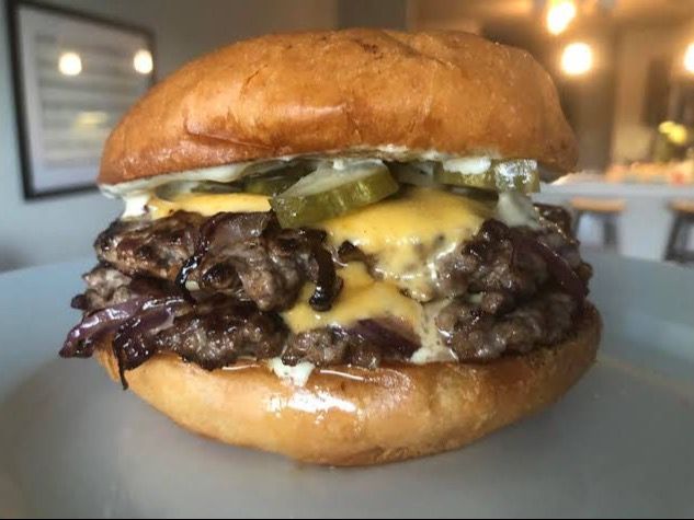 Smash Beef Burger Double