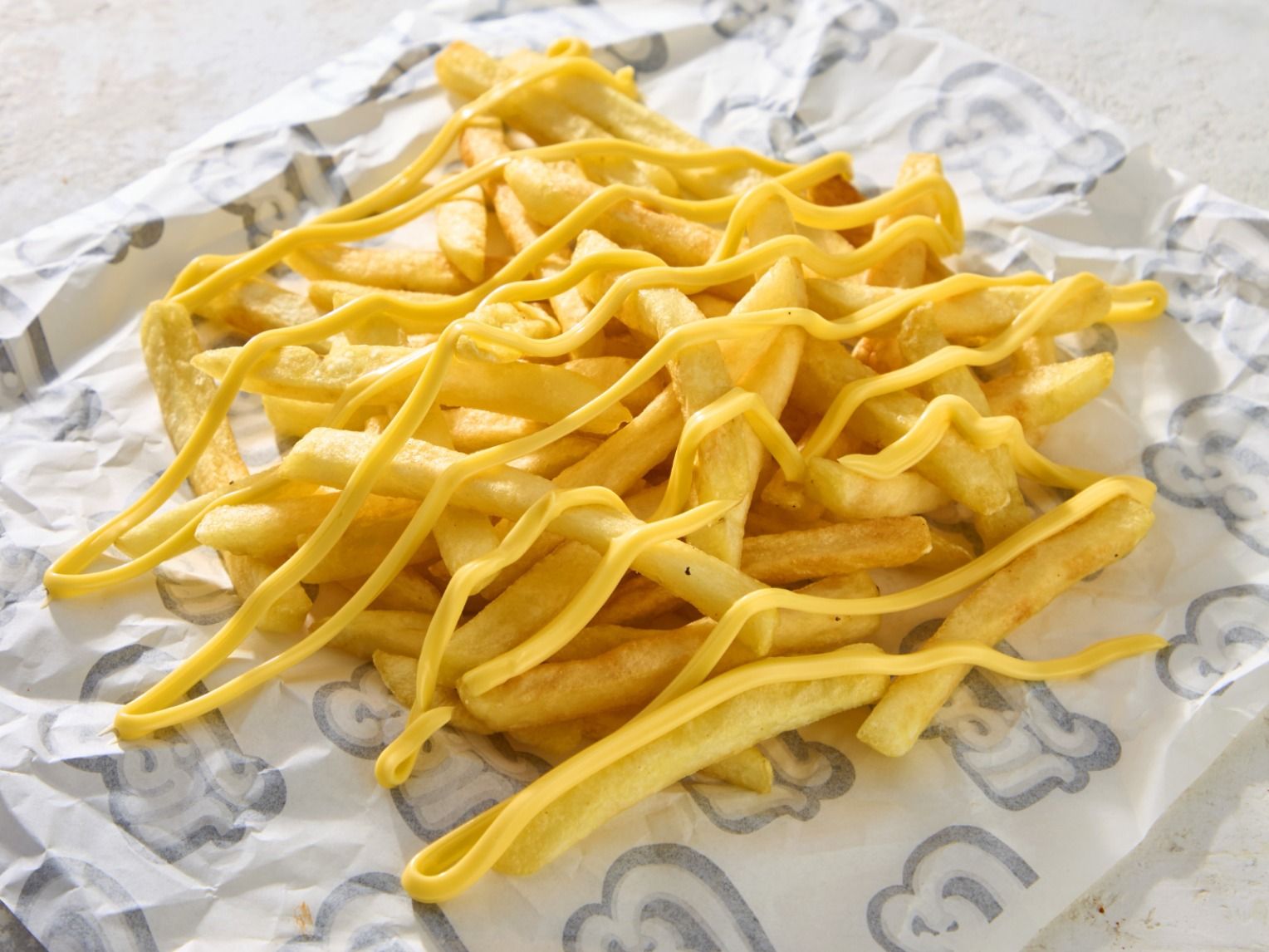 French fries with cheese