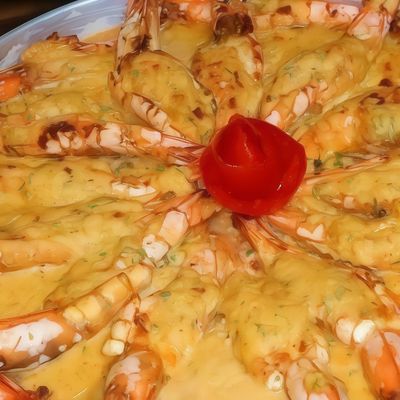 Medium butterfly shrimp