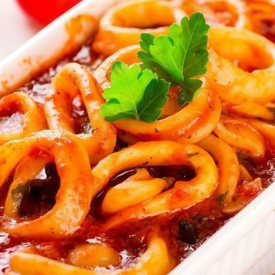 Red Calamari Tagine