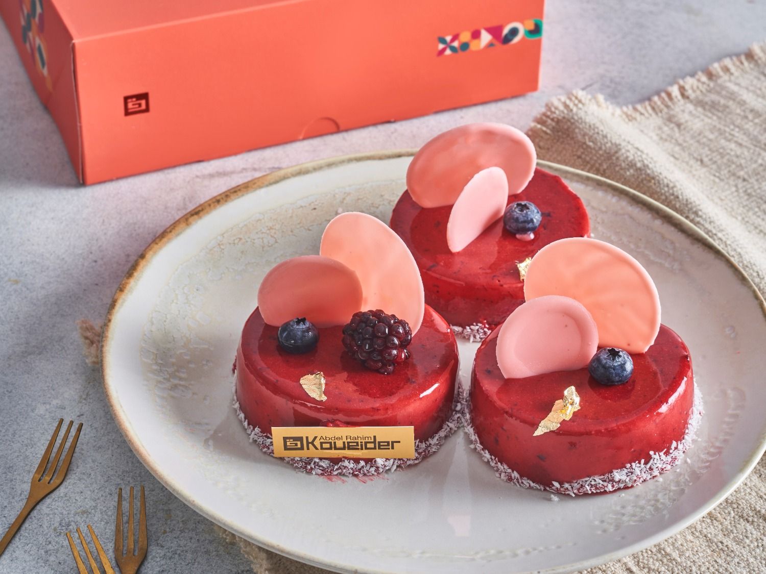 Mousse Blueberry Coconut