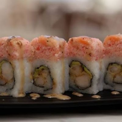 Pink Crab Roll 4 Pieces