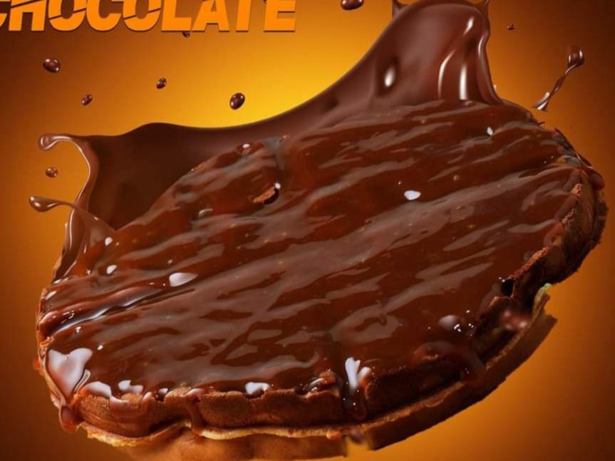 Chocolate Cream Waffle