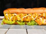 Crunchy Sandwich With Fries