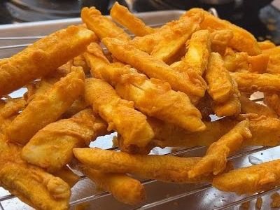 Shrimp Fries Sandwich