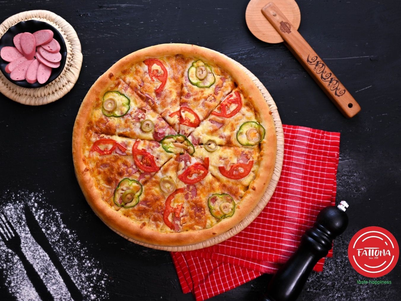 Hot Dog Pizza